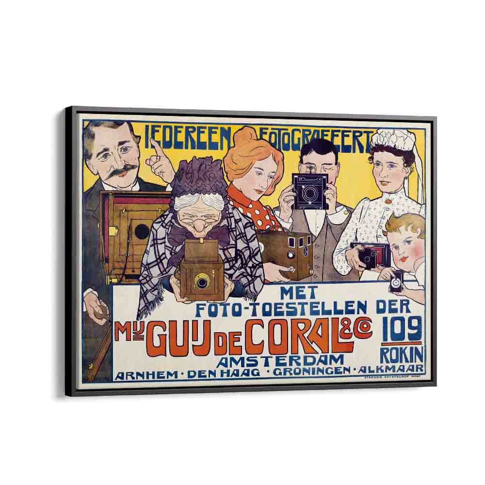 comic painting - IEDEREEN FOTOGRAFEERT (1901) by Asianmonk