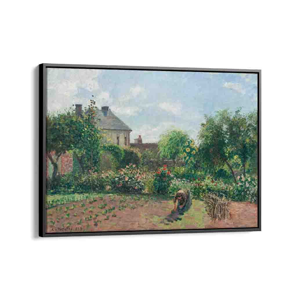 painting - THE ARTIST'S GARDEN AT ERAGNY (1898) by Asianmonk