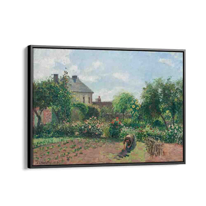 painting - THE ARTIST'S GARDEN AT ERAGNY (1898) by Asianmonk