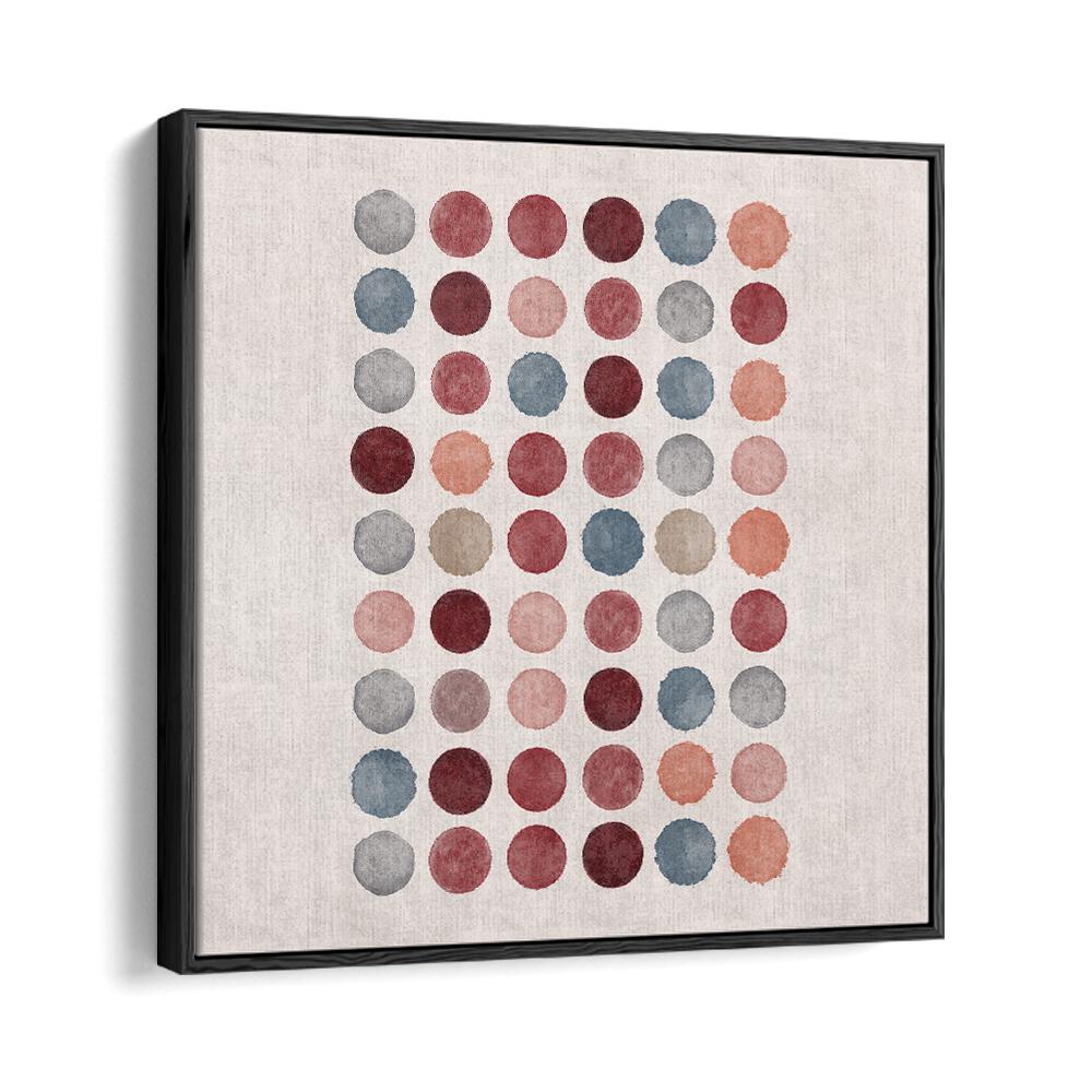 Vibrant WATERCOLOR DOTS, BOHO ART PAINTINGS by Emel Tunaboylu add a modern touch to any space with stunning colors.