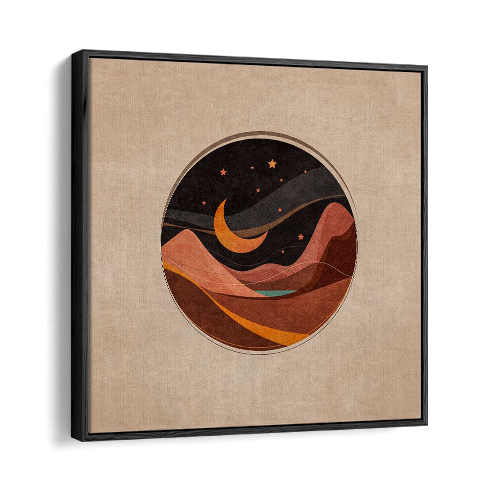 Stunning CEMBER GECE SAHNESI, BOHO ART PAINTINGS by Emel Tunaboylu, perfect for enhancing your space's aesthetic.