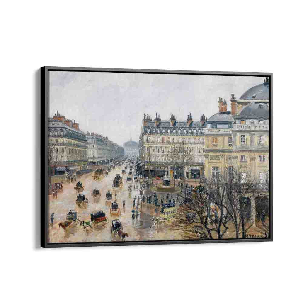 painting - FRENCH THEATER SQUARE, PARIS (1898) by Asianmonk
