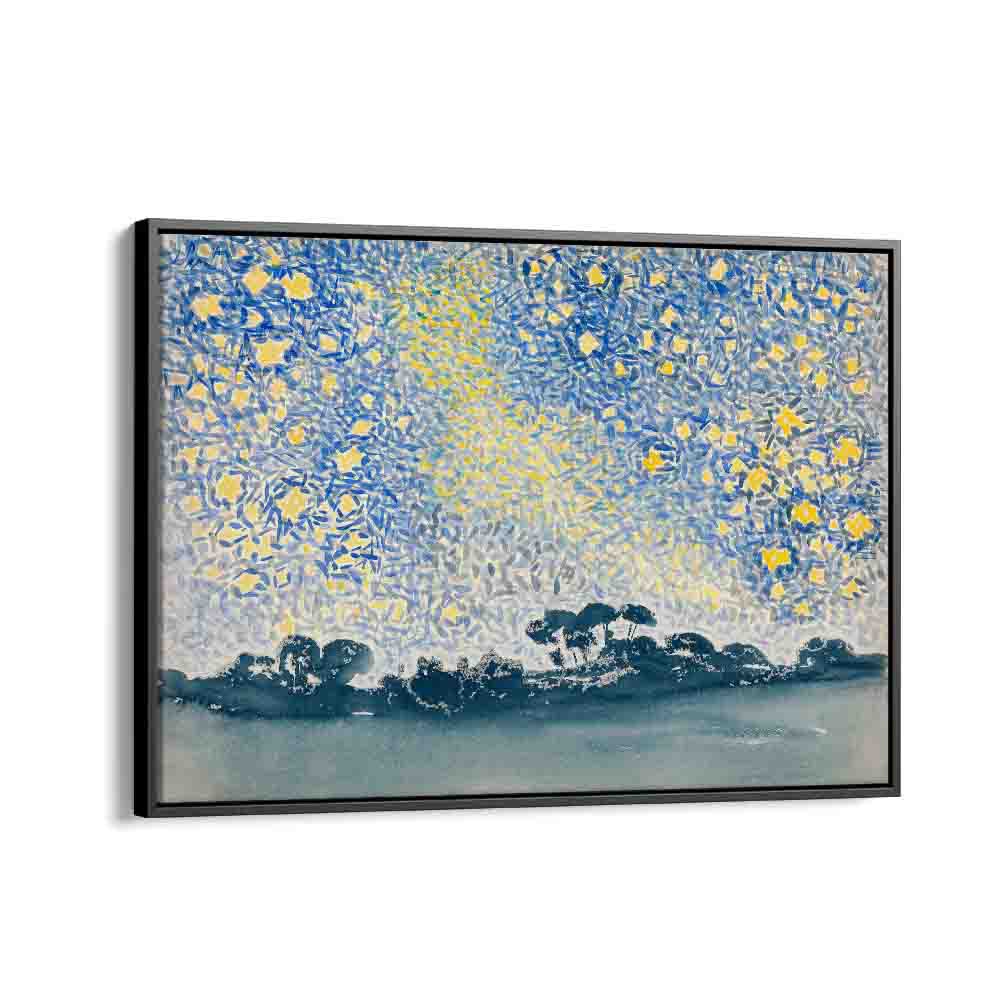 painting - LANDSCAPE WITH STARS (1905–1908) by Asianmonk