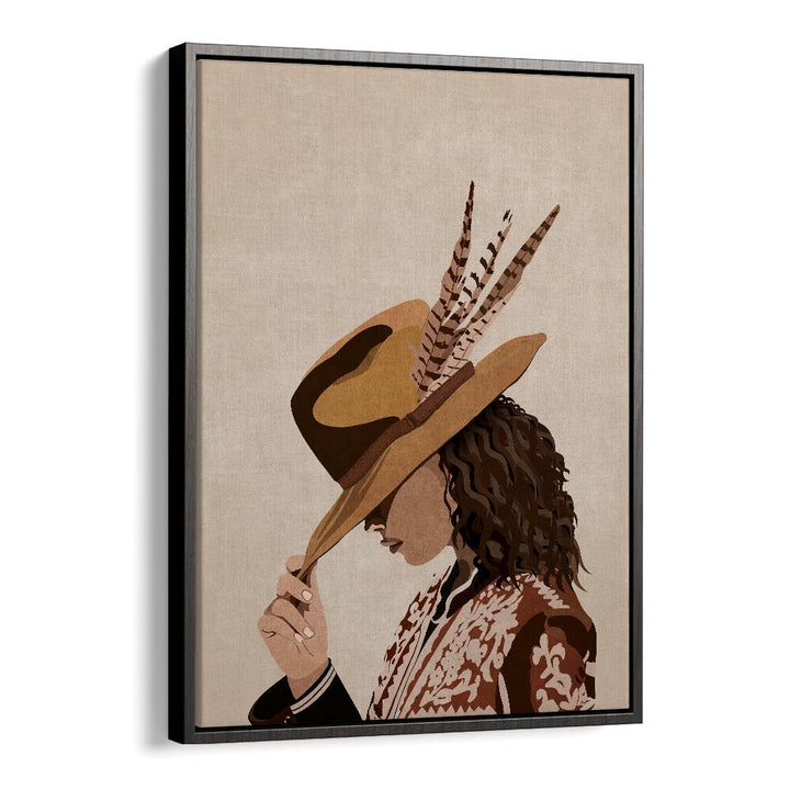 Brunette, a stunning portrait by Emel Tunaboylu, transforms your space with elegance and artistic flair.