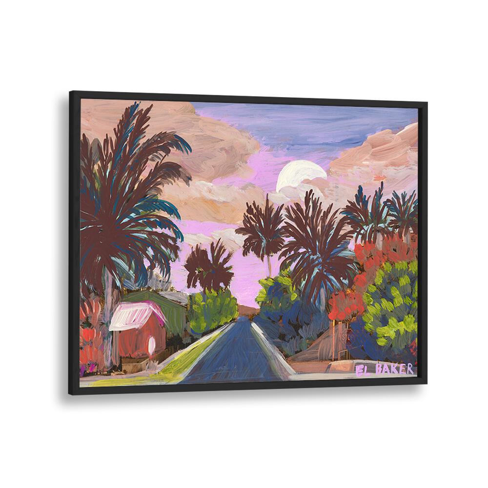 Vibrant COUNTRY ROAD, LANDSCAPE PAINTINGS featuring serene rural scenes that bring nature's tranquility to your home.