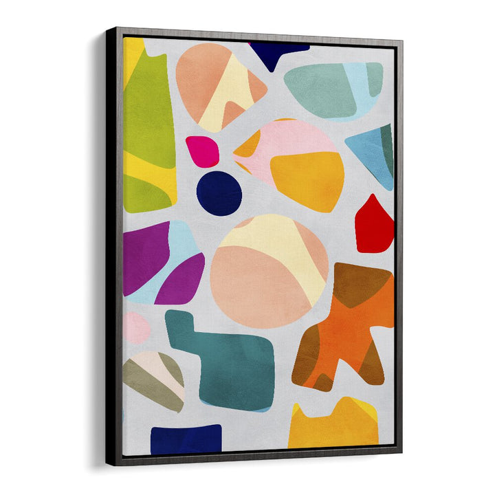 Vibrant SUMMER CUT OUTS, ABSTRACT PAINTINGS by Ana Rut Bre add modern creativity to your space on premium canvas.