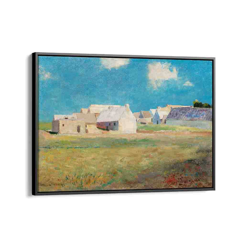 painting - BRETON VILLAGE (1890) by Asianmonk
