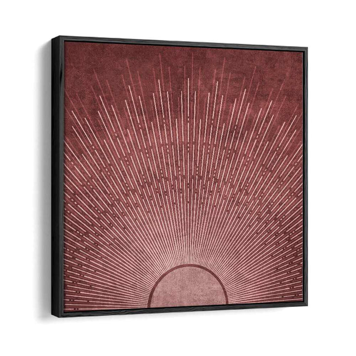 Elegant SUN JAPON LINES, BOHO ART PAINTINGS by Emel Tunaboylu, showcasing radiant design on premium canvas.