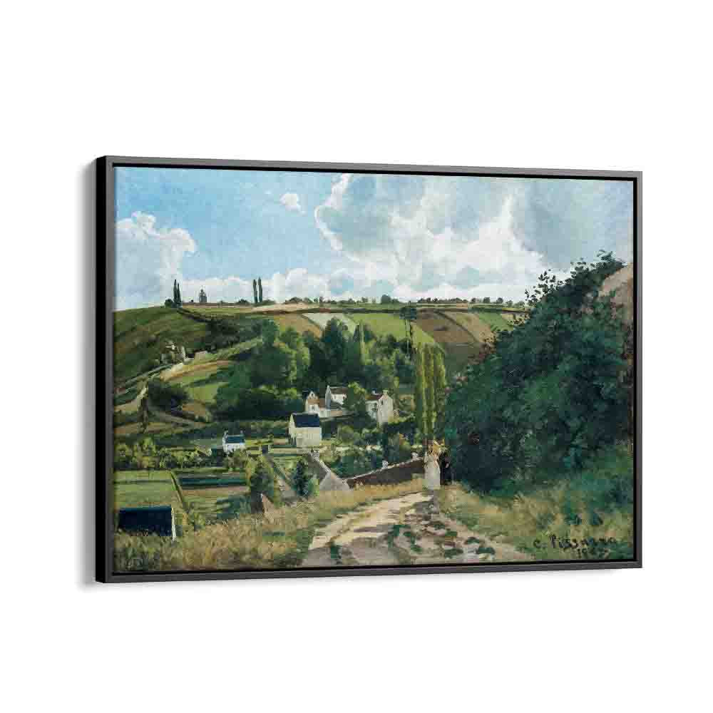 painting - JALAIS HILL, PONTOISE (1867) by Asianmonk