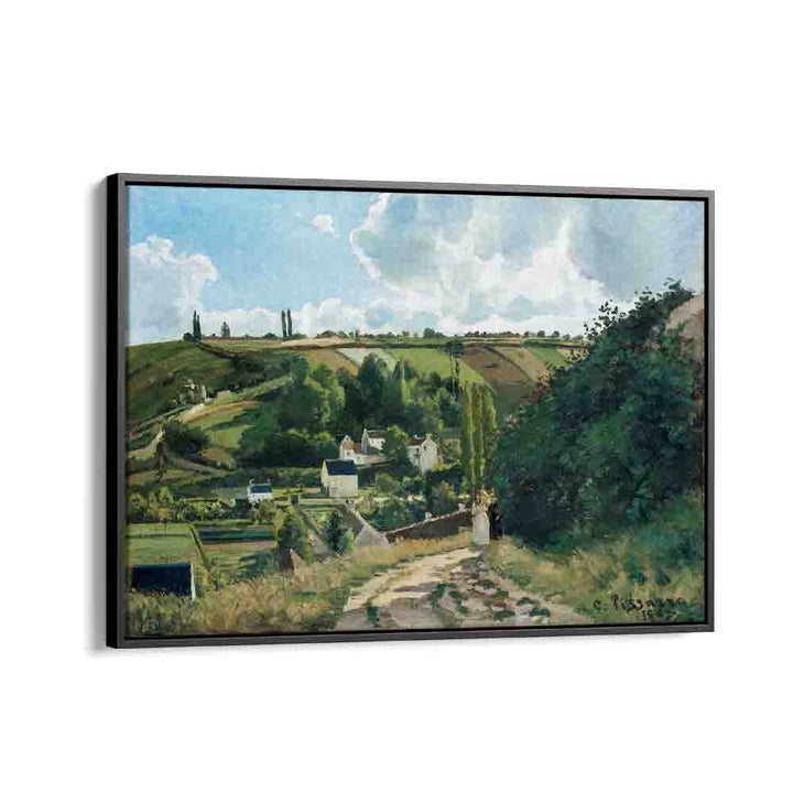 painting - JALAIS HILL, PONTOISE (1867) by Asianmonk