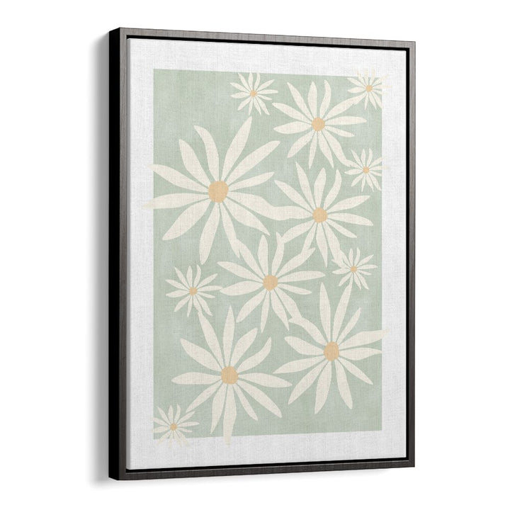 Bright and charming GREEN FLOWERS, FLORAL FLOWER PAINTINGS to enhance your space with nature's beauty by Elena Ristova.