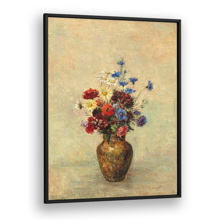 comic painting - FLOWERS IN A VASE (1910) by Asianmonk