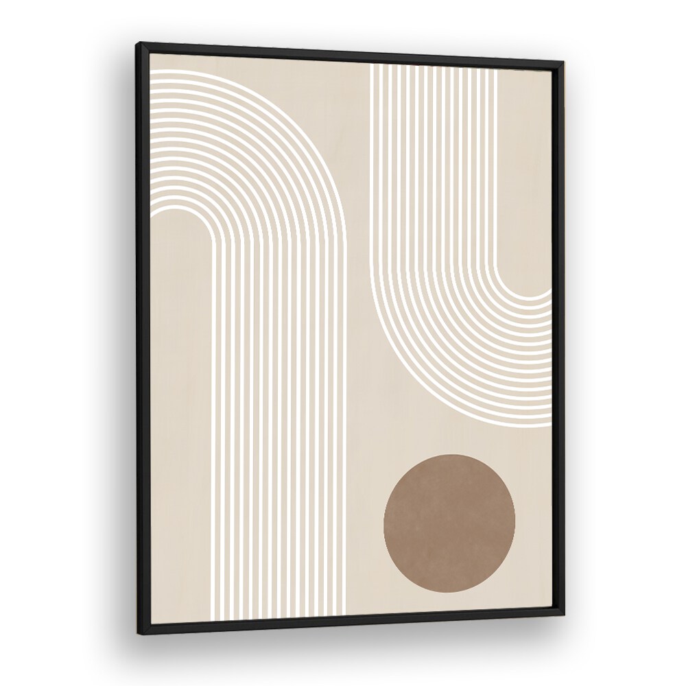 Elegant BEIGE ARC III, BOHO ART PAINTINGS by Elena Ristova, showcasing contemporary design and sophistication.