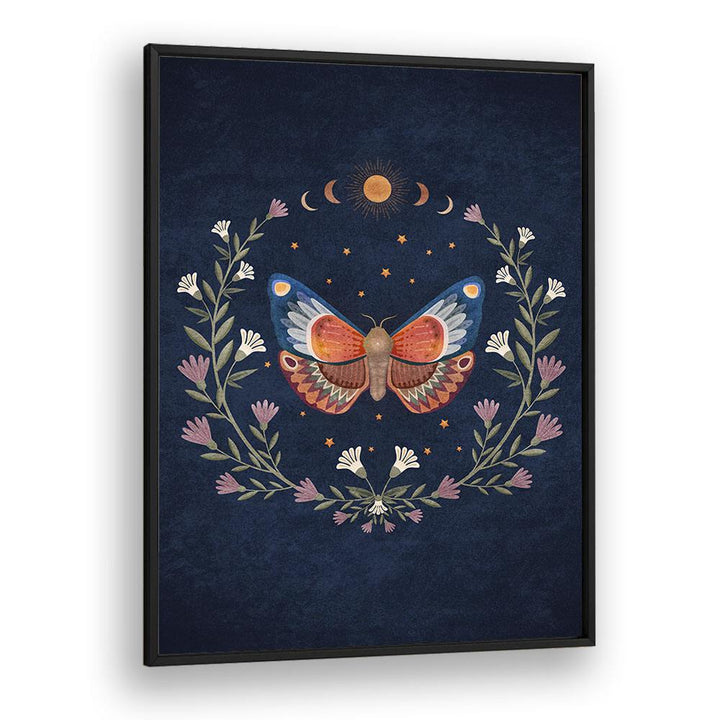 Elegant "BUTTERFLY II, ANIMAL PAINTINGS" by Emel Tunaboylu, perfect for enhancing your living space.