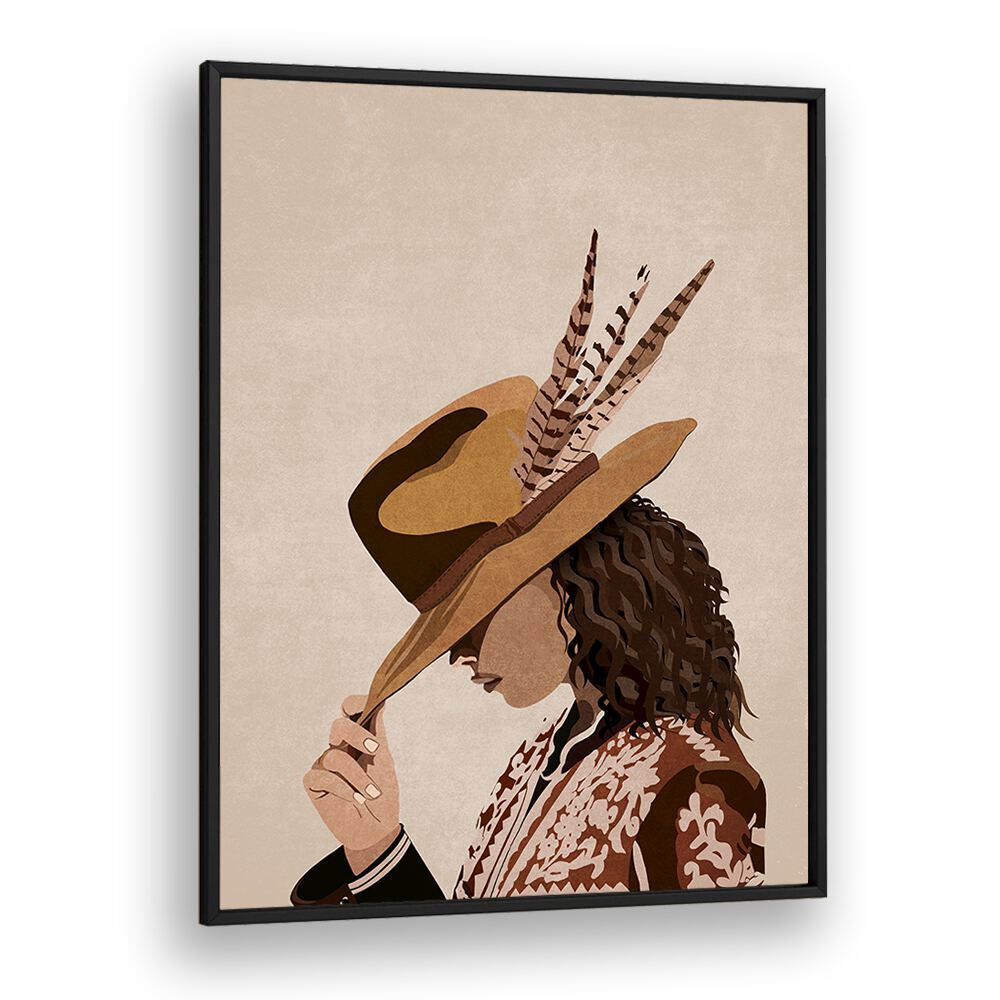 Brunette, portraits showcasing Emel Tunaboylu's stunning artwork, perfect for enhancing your living space.