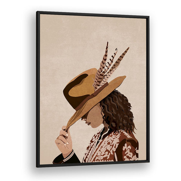 Brunette, portraits showcasing Emel Tunaboylu's stunning artwork, perfect for enhancing your living space.