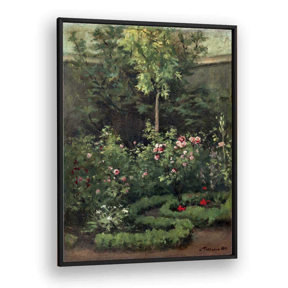 comic painting - A ROSE GARDEN (1862) by Asianmonk