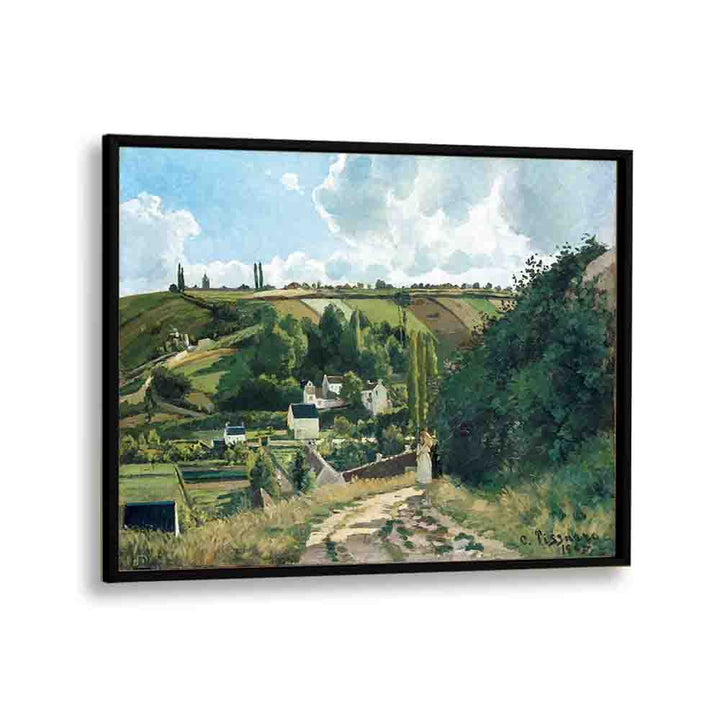 painting - JALAIS HILL, PONTOISE (1867) by Asianmonk