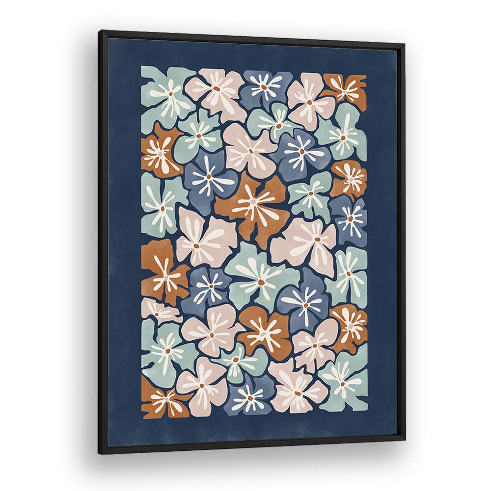 Colorful floral artwork from FLOWERS MARKET, FLORAL FLOWER PAINTINGS, showcasing botanical beauty by Elena Ristova.