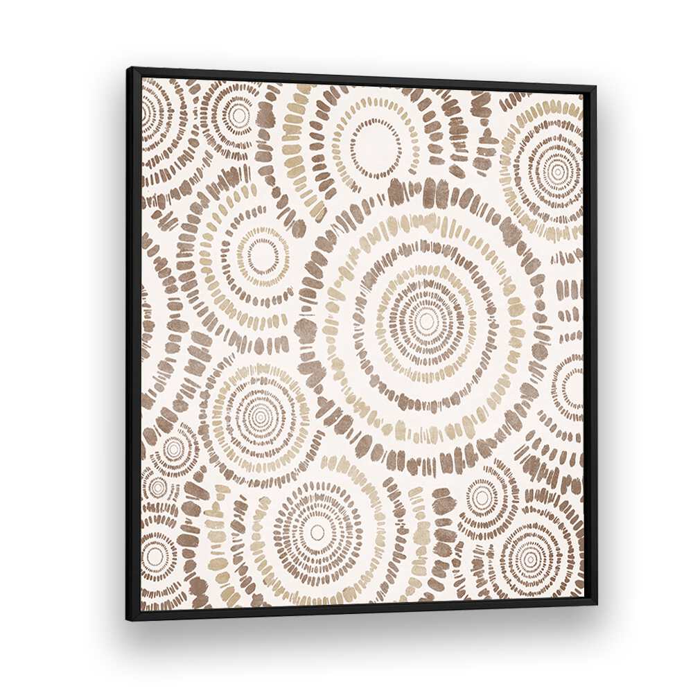 Elegant AGAC, BOHO ART PAINTINGS featuring vibrant circles, perfect for modern home decor by Emel Tunaboylu.