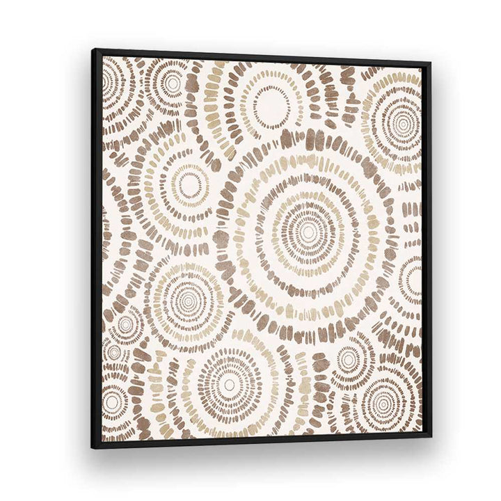 Elegant AGAC, BOHO ART PAINTINGS featuring vibrant circles, perfect for modern home decor by Emel Tunaboylu.