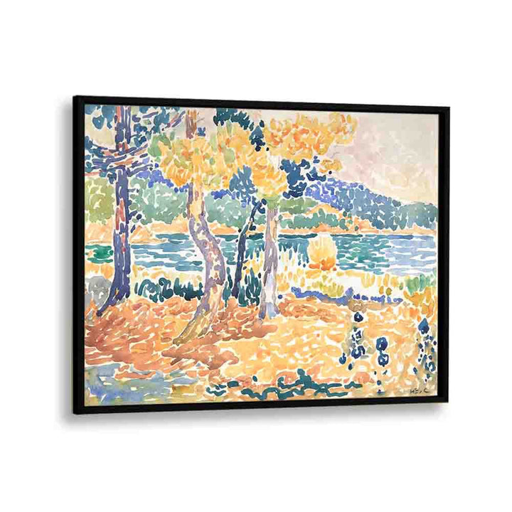 painting - PINES ON THE COASTLINE (1856–1910) by Asianmonk