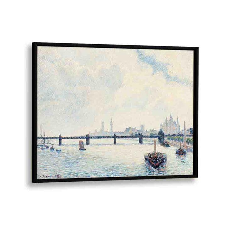 painting - CHARING CROSS BRIDGE, LONDON (1890) by Asianmonk