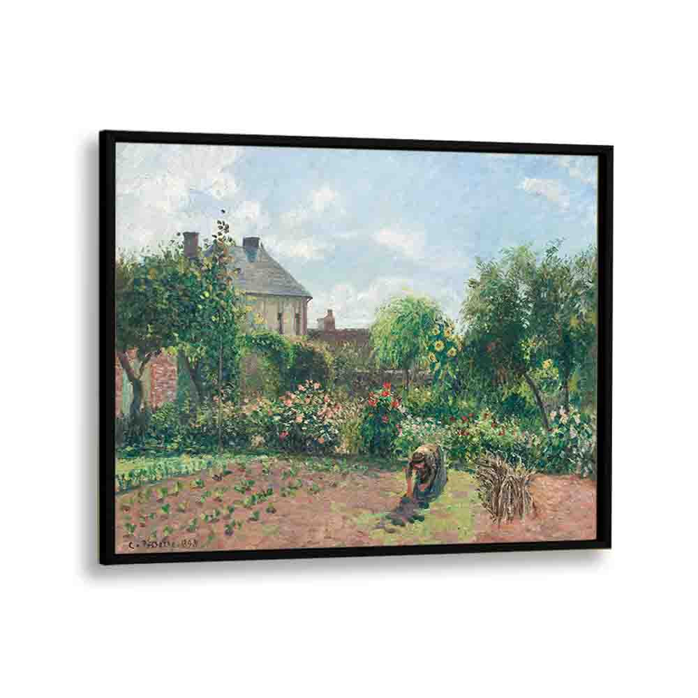 painting - THE ARTIST'S GARDEN AT ERAGNY (1898) by Asianmonk