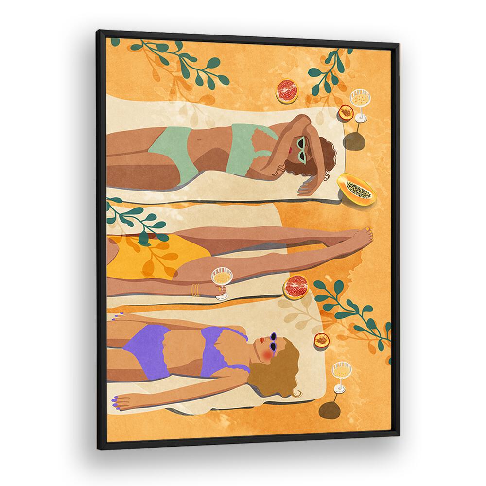 Relaxing summer vibes with "SUMMER GIRLS, FASHION POSTERS" by Raissa Oltmanns, perfect for any chic space.