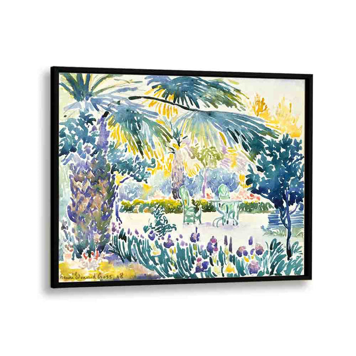 painting - GARDEN OF THE PAINTER AT SAINT CLAIR (1908) by Asianmonk