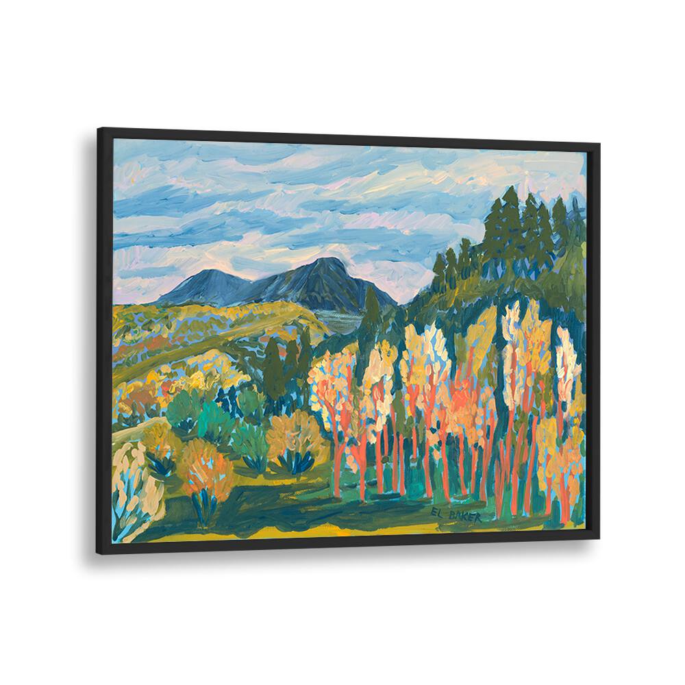 Vibrant TREES OF FALL, LANDSCAPE PAINTINGS showcasing autumn hues, perfect for enhancing any living space.