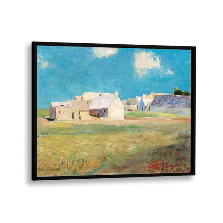 painting - BRETON VILLAGE (1890) by Asianmonk