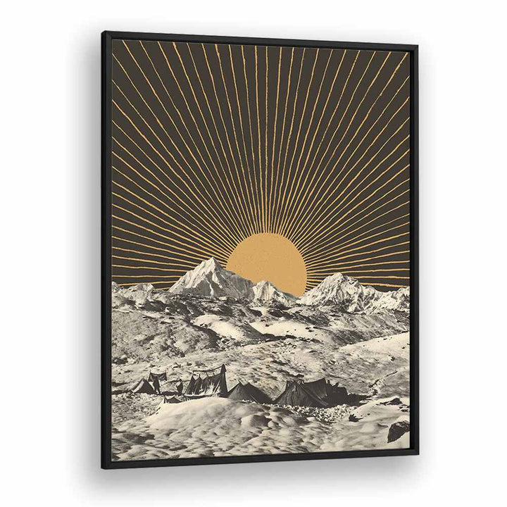 Transform your space with the breathtaking MOUNTAINSCAPE, LANDSCAPE PAINTINGS by Florent Bodart, showcasing serene mountains.