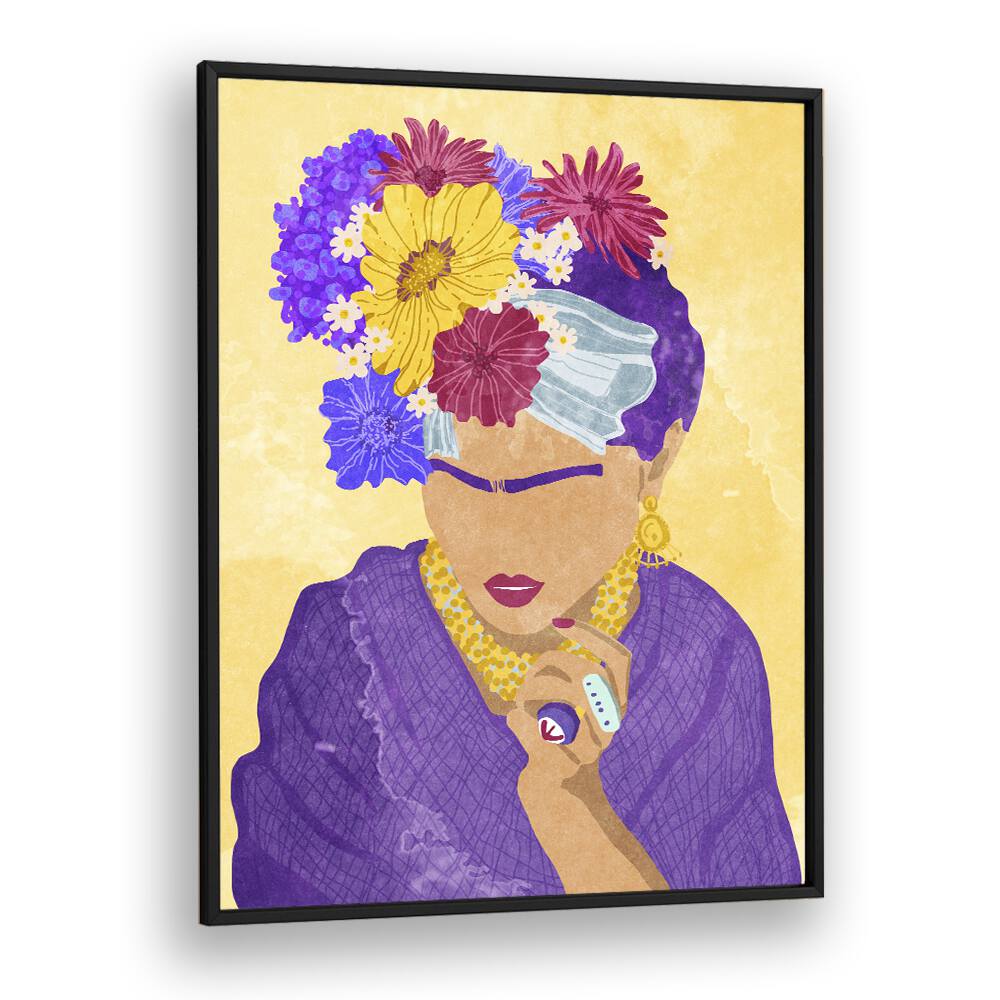Frida and Flowers, Fashion Posters capture vibrant artistry and elegance, perfect for any stylish space.