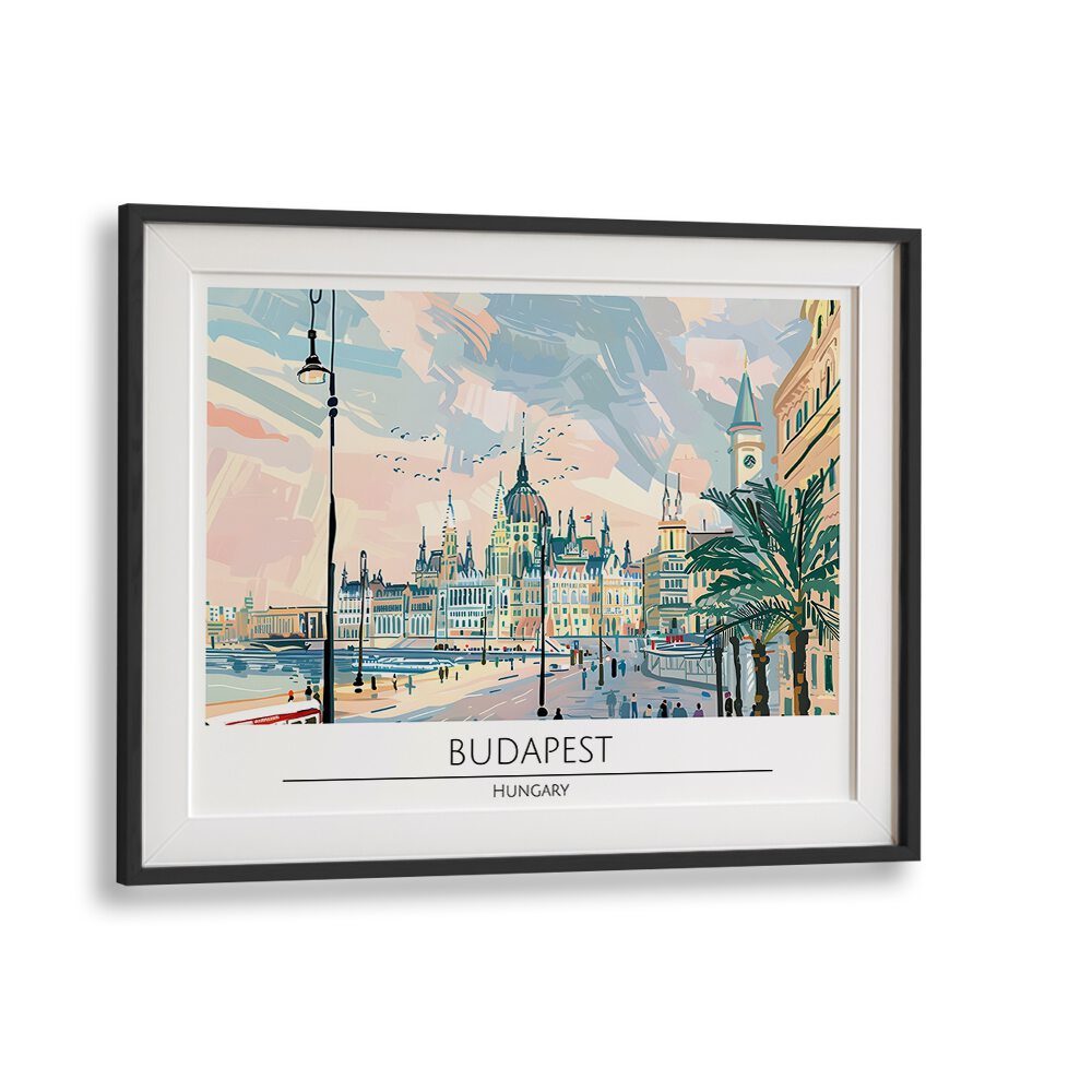 Stunning BUDAPEST CAPITAL CITY - HUNGARY, TRAVEL POSTERS showcasing the beauty and charm of Hungary's capital.