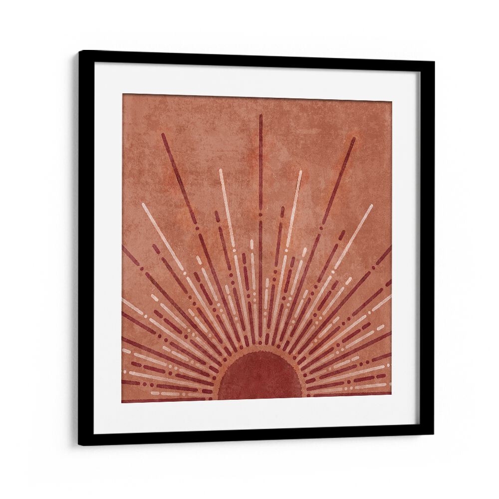 Stylish SUN WALL ART, BOHO ART PAINTINGS by Emel Tunaboylu, perfect for transforming your contemporary décor.