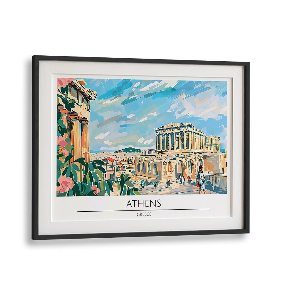 Stunning ATHENS CAPITAL CITY - GREECE, TRAVEL POSTERS capturing the beauty of Athens' rich history and vibrant culture.