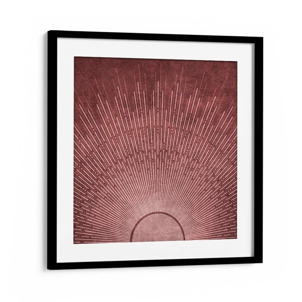 Elegant SUN JAPON LINES, BOHO ART PAINTINGS by Emel Tunaboylu, perfect for enhancing any modern space.