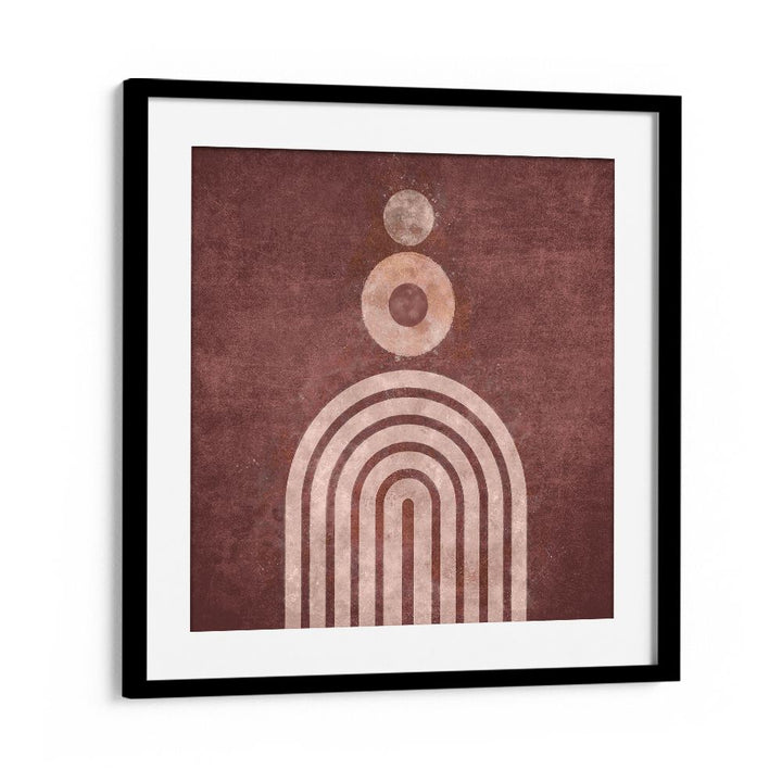 Elegant RAINBOW GATE VISNE, BOHO ART PAINTINGS by Emel Tunaboylu, showcasing vibrant hues and intricate design.