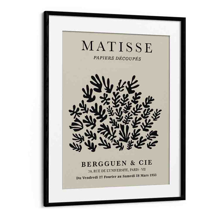 HENRI MATISSE painting - MATISSE'S PAPIER DÉCOUPÉS: A SYMPHONY OF SHAPES AND COLORS AT BERGGUEN & CIE by Asianmonk