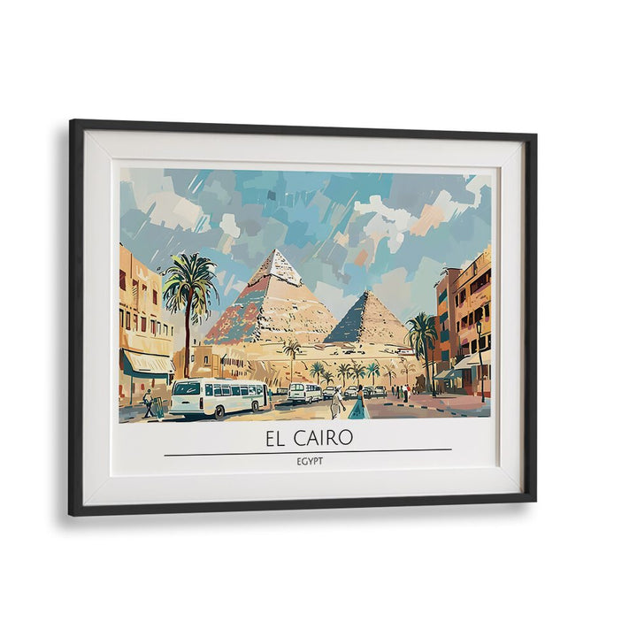 EL CAIRO CAPITAL CITY - EGYPT , TRAVEL POSTERS
