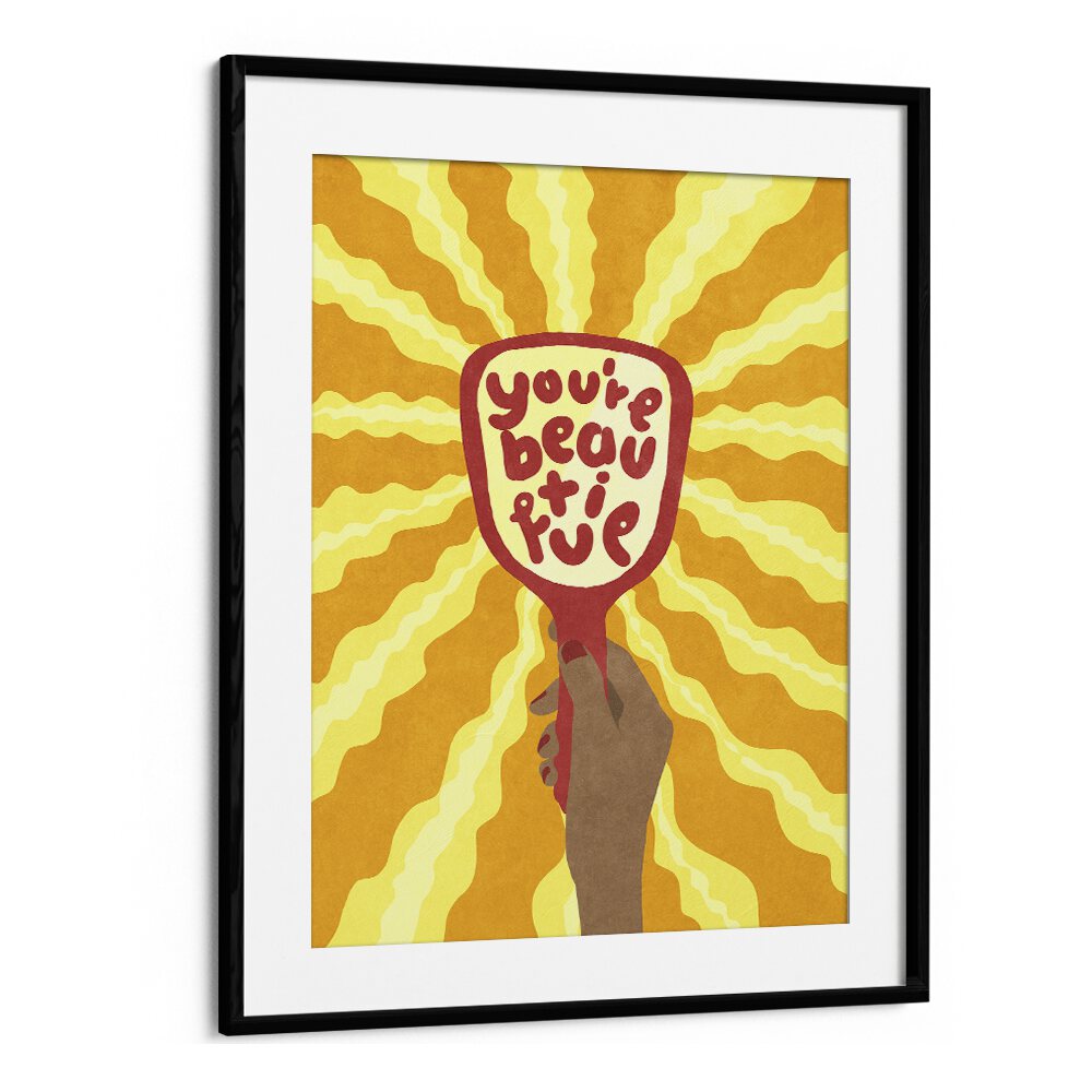 Bright and uplifting BEAUTIFUL, QUOTES poster featuring a vibrant design to enhance any modern space.