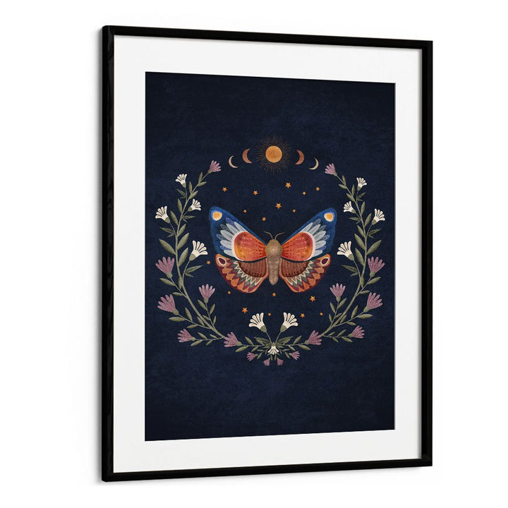 Captivating "BUTTERFLY II, ANIMAL PAINTINGS" by Emel Tunaboylu, featuring vibrant colors on premium canvas.