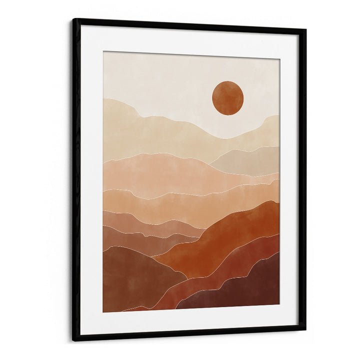 Serene Mountains, landscape paintings showcasing tranquil hues and majestic peaks by Elena Ristova for peaceful decor.