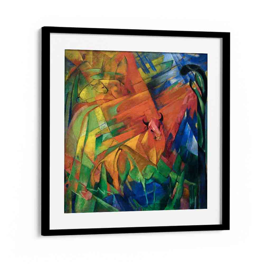 Egyptian painting - ANIMALS IN A LANDSCAPE (1914) by Asianmonk