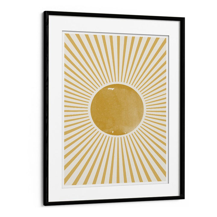 Captivating BOHO SUN art painting by The Miuus Studio, perfect for modern elegance in any setting.