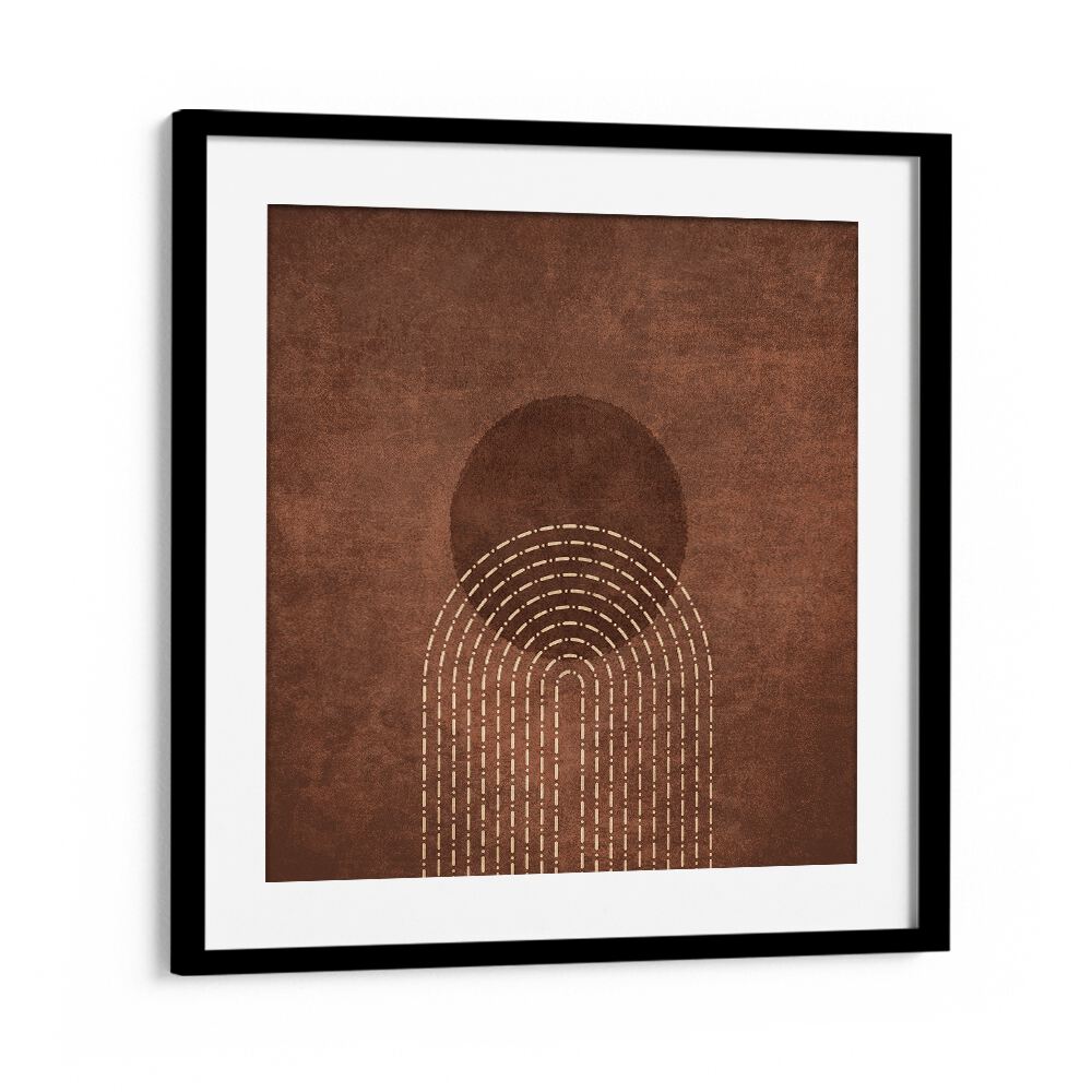 Stylish RAINBOW GATE DOTS, BOHO ART PAINTINGS on museum-grade canvas by Emel Tunaboylu for a vibrant space.