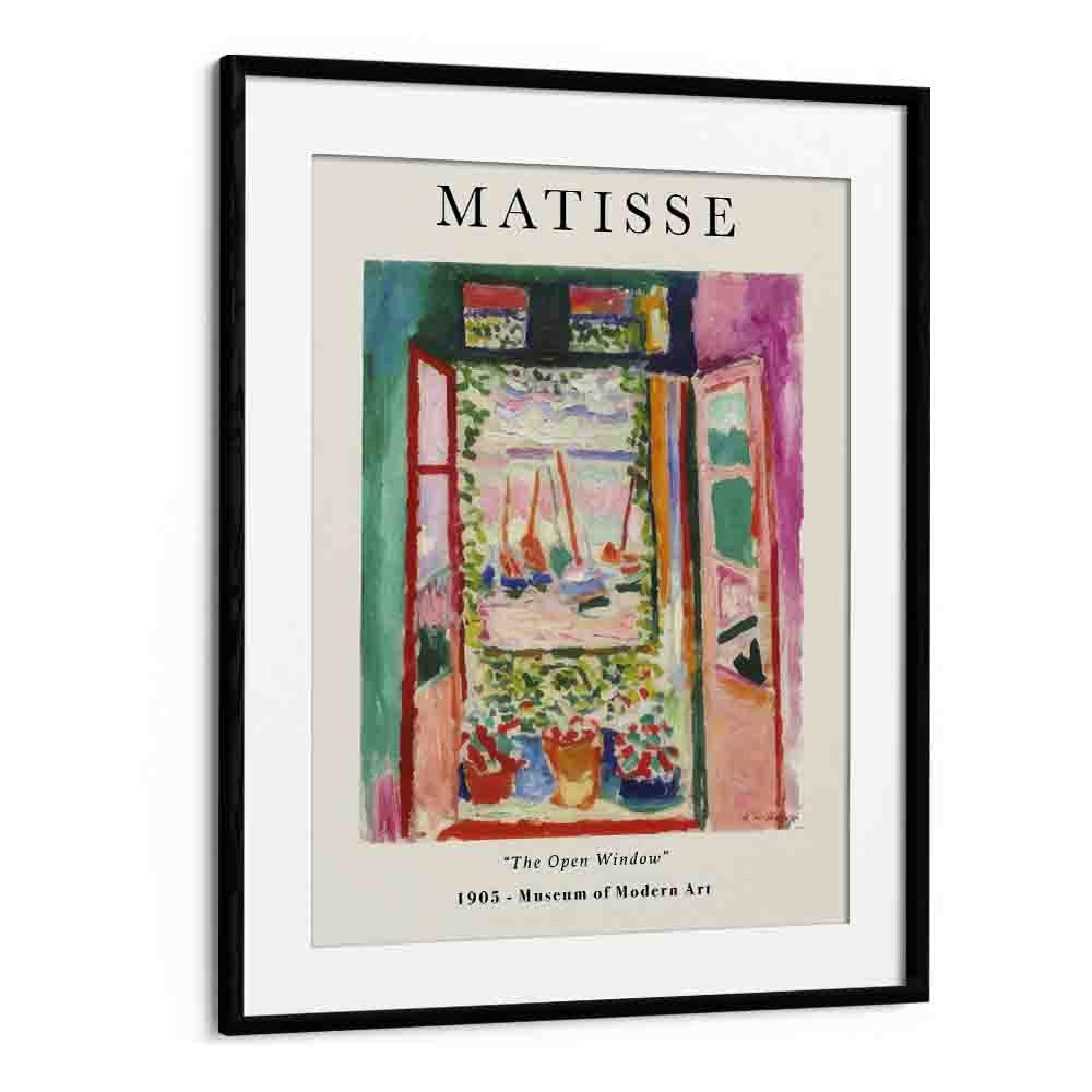 HENRI MATISSE painting - THE OPEN WINDOW, 1905: MATISSE'S PORTAL TO RADIANT MODERNISM by Asianmonk