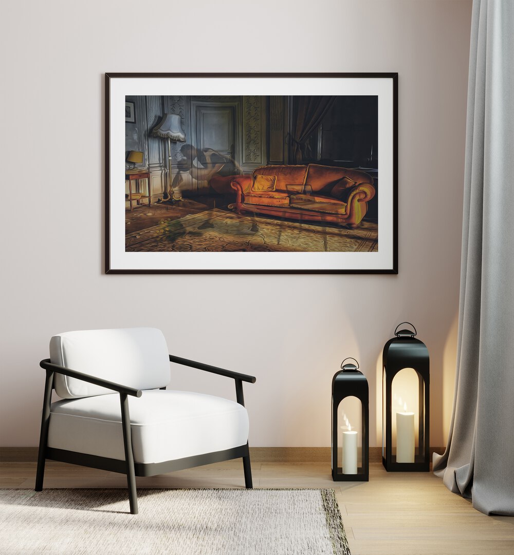 ABSTRACT painting - ABANDONED MEMORIES I by Asianmonk