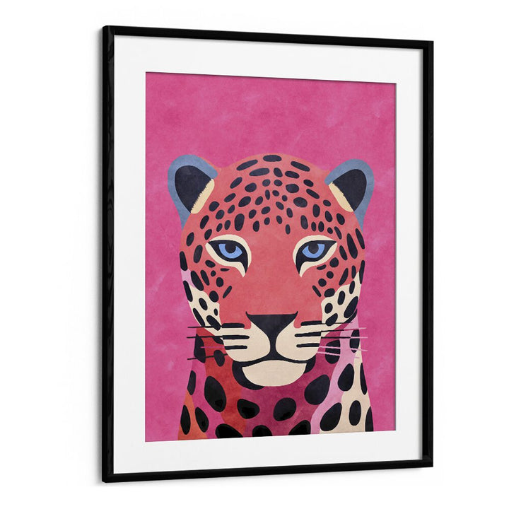 Vibrant PINK CHEETAH , ANIMAL PAINTINGS by Andrea Haase showcase the beauty of wildlife in stunning detail.